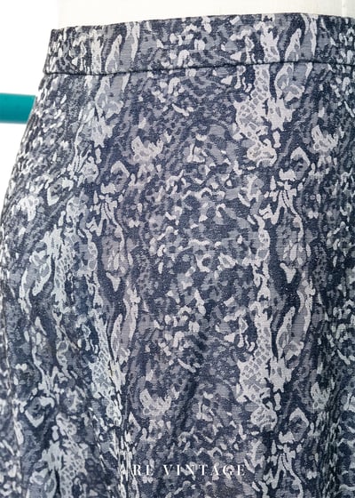 Blue camouflage 高腰褲褲（30"）9