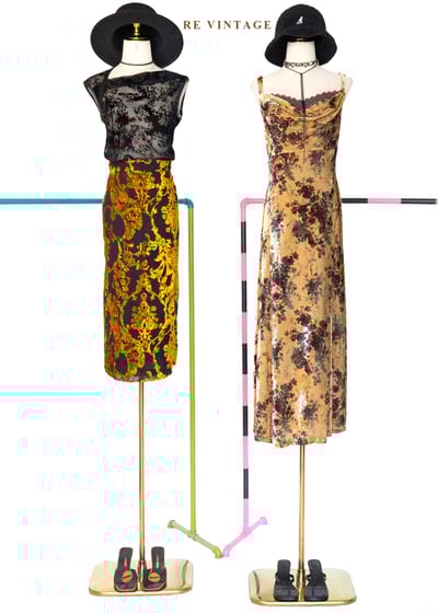 影匿森林不規則斜領透膚上衣2