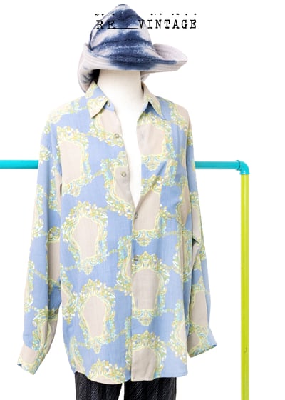 棉質歐洲宮廷花園長袖襯衫3