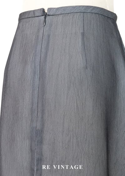 霧灰不規則線條短裙（25"）9