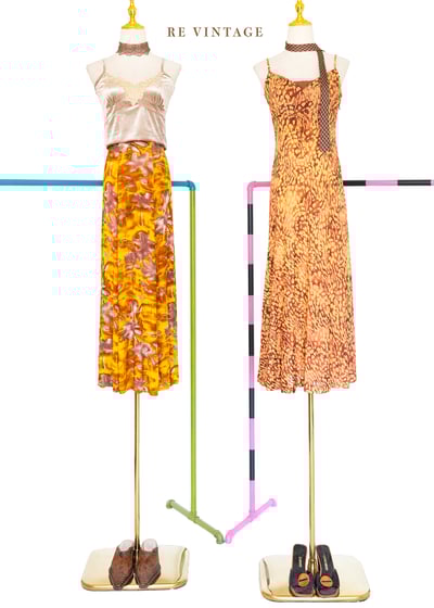 花香味鳳梨果昔長裙（24-32"）12