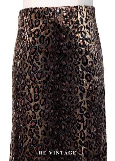 粉紅曠野之王絨布長裙（27-30"）3