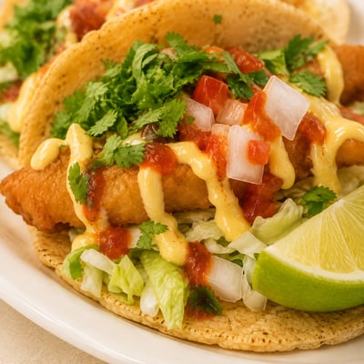 軟玉米塔可｜Veracruz 酥脆魚｜3入｜墨西哥經典｜高雄美食2