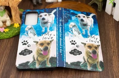 雙面/單面 摺疊皮套6