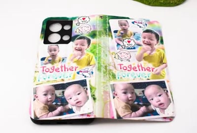 雙面/單面 摺疊皮套5