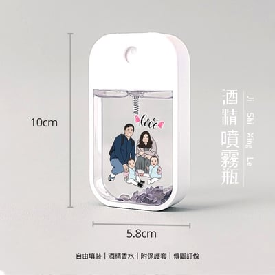 客製┃噴霧瓶 (酒精 香水)10