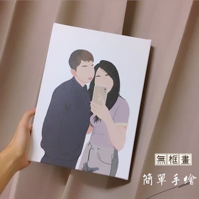 顏繪┃無框畫作品1