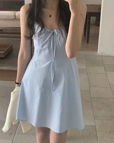 { 精靈必備~*細肩後鬆緊挺版短洋5