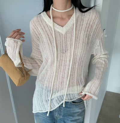 (舒適控must buy) 羊駝毛舒服針織上衣9