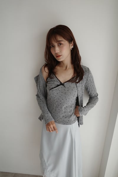 小背心外套小花兩件式3