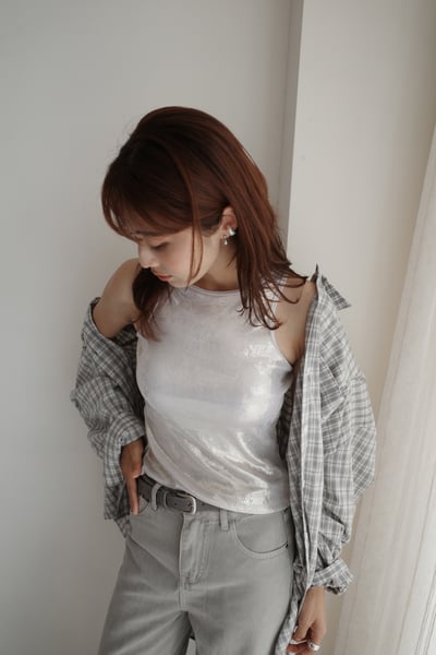 特殊光澤附罩杯坦克背心2