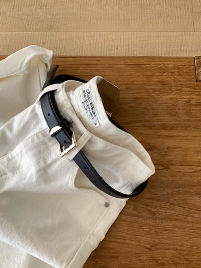 此檔期獨家！金扣質感真皮皮帶4