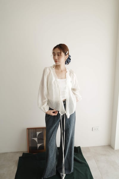 ( hot ) 時髦腿長豹紋牛仔褲2