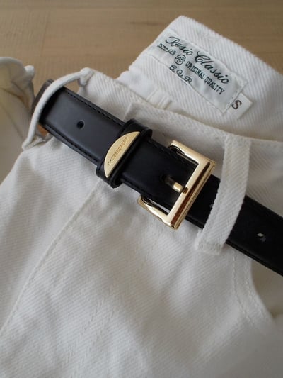 此檔期獨家！金扣質感真皮皮帶5