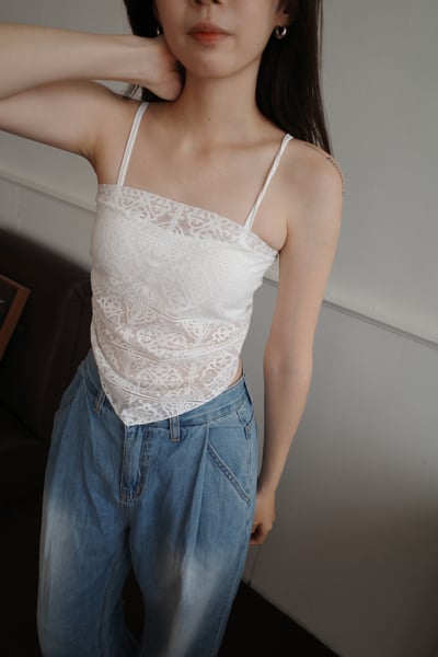 雕花可綁平口三角巾1