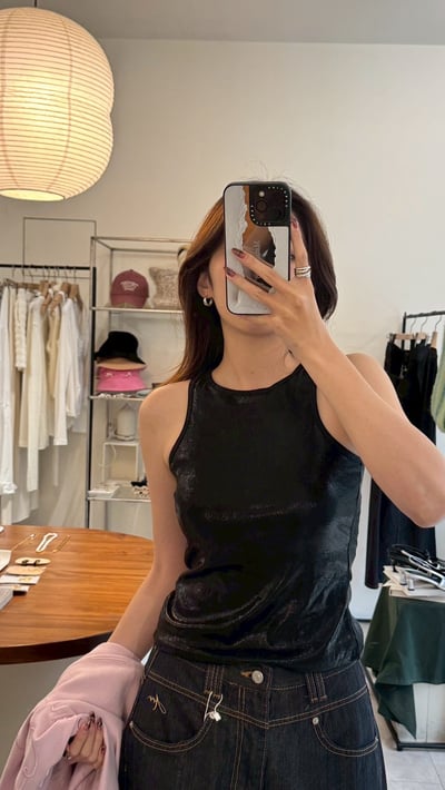 特殊光澤附罩杯坦克背心5