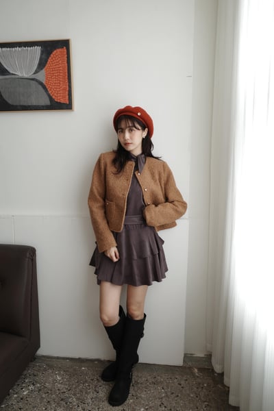 best熱賣! 捲捲毛法式小香外5