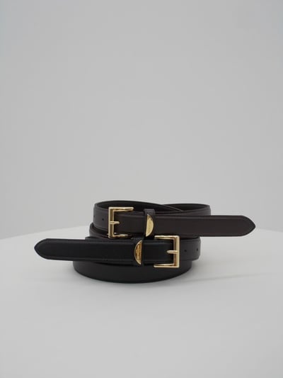 此檔期獨家！金扣質感真皮皮帶1