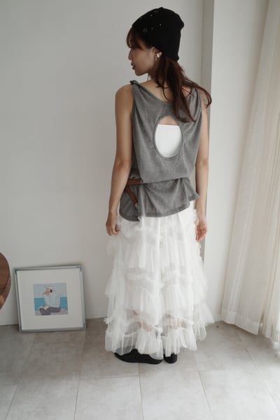 超美層次透膚紗裙3