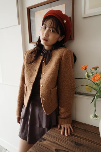 best熱賣! 捲捲毛法式小香外4