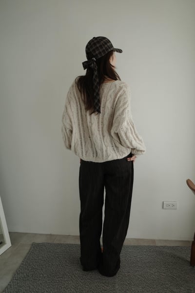 挺版微磨毛直線牛仔褲3