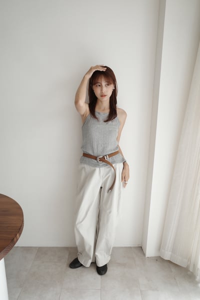 側扣可調節刷刷彎刀褲5