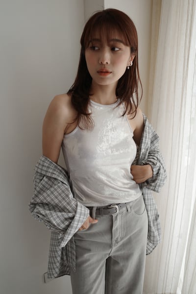 特殊光澤附罩杯坦克背心4