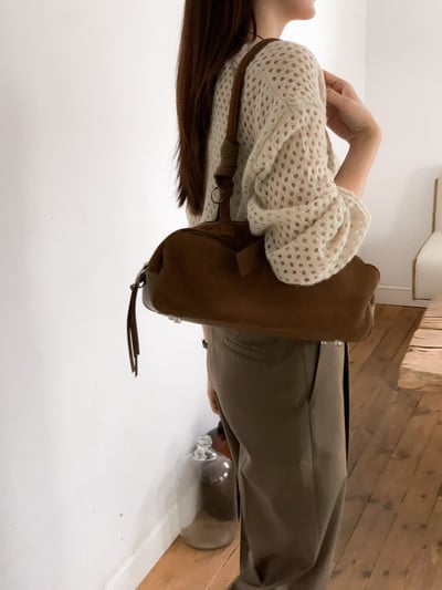 Best!! 真麂皮溫潤皮革土司包3