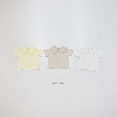 荷葉領上衣(3color)8