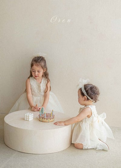 閃耀玫瑰ribbon包屁紗裙/洋裝23