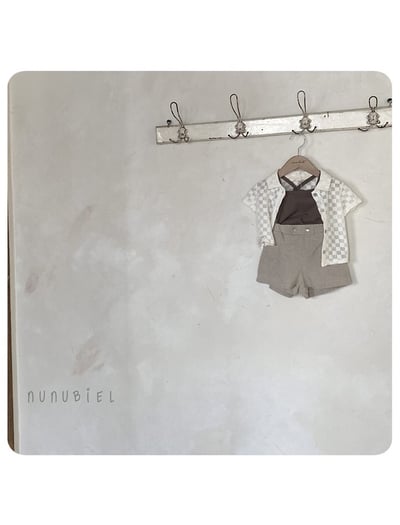 棋盤格紋襯衫(baby/kids)10