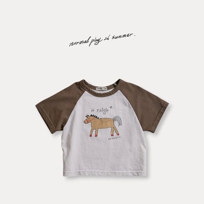 手繪小馬上衣(2color)4