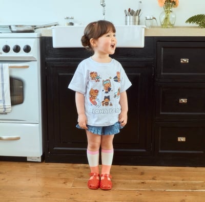 烤焦kitty親子裝3