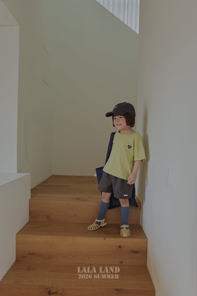 布標口袋鬆緊褲(5color/kids)16