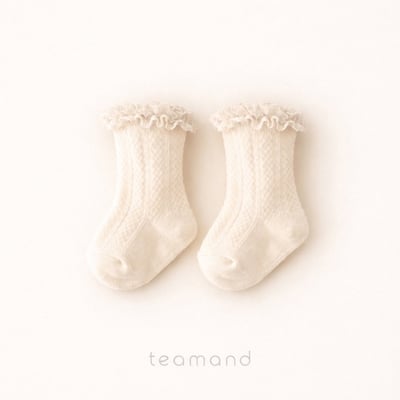 法式蕾絲紋理襪3