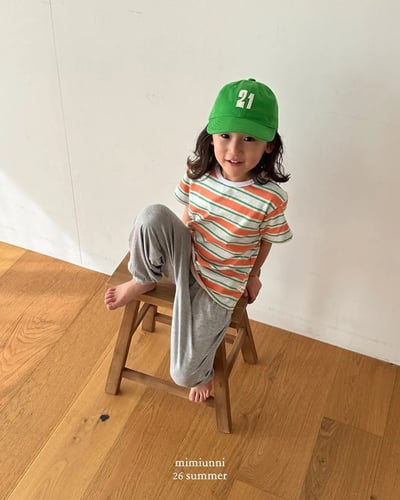 MIMI1+1夏季條紋tee10