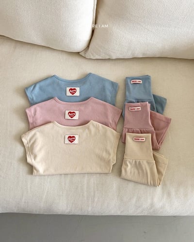 涼爽背心+褲套裝(baby/kids)1