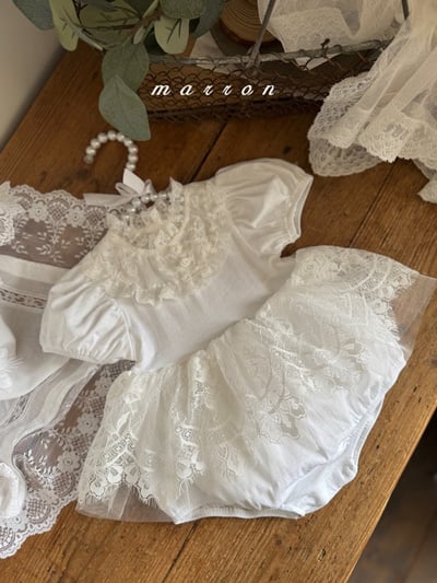 玫瑰蕾絲包屁澎裙*現貨6