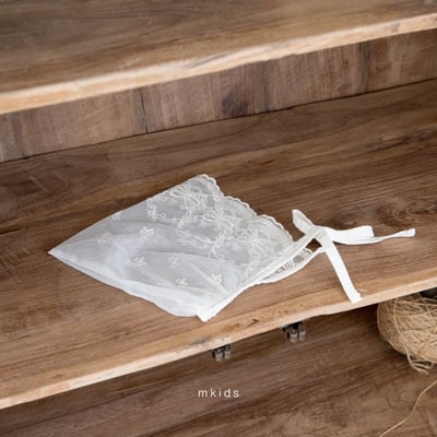 蕾絲精靈綁帶帽3