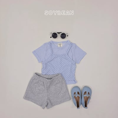 刺繡愛心鬆緊褲10