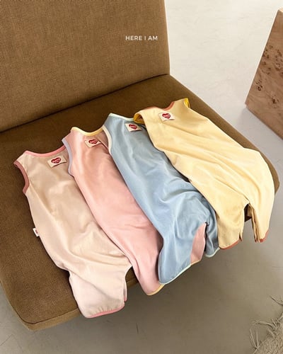 夏季撞色滾邊防踢背心2