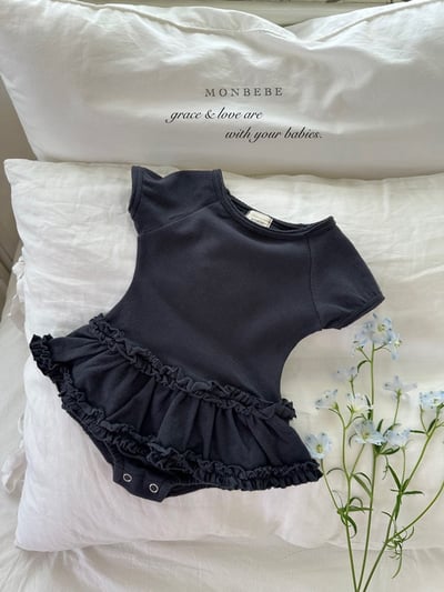 花捲滾邊親子裝(3color)5