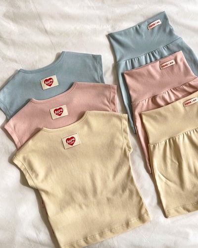 涼爽背心+褲套裝(baby/kids)2