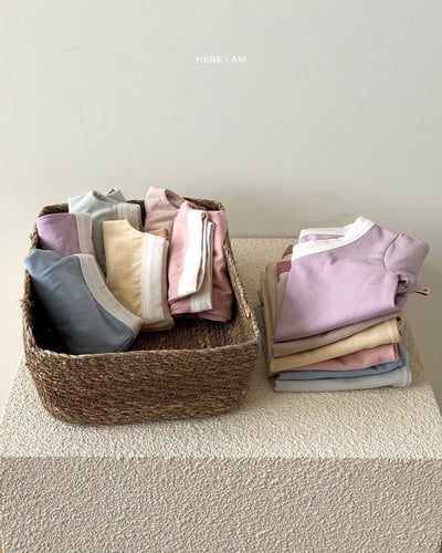 馬卡龍上衣+褲套裝(baby/kids)4