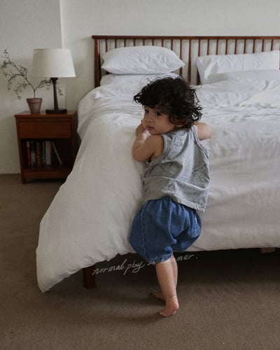 手繪小馬無袖上衣(2color)10