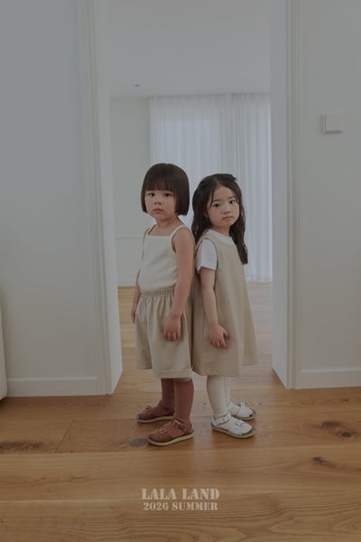 涼爽細肩背心上衣(4color/kids)3