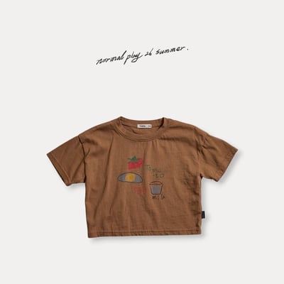 彩繪早餐上衣(2color)4