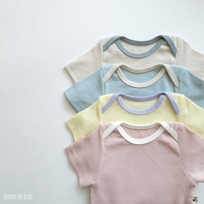 撞色滾邊包屁衣9