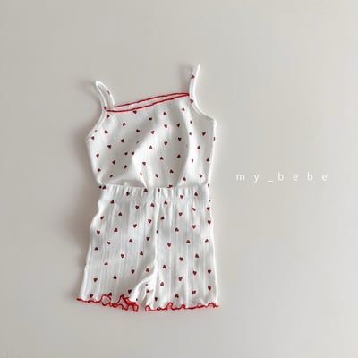 木耳捲邊壓紋背心套裝10