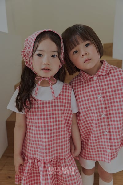 排釦襯衫(2color/kids)1